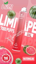 LIMI發光拋棄式電子煙7000口PUFFS、新品上市16種口味：圖片 4