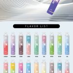 Xiaoke枭客7500口一次性抛弃式電子煙、新款上市25种口味吸入时亮彩色跑马灯