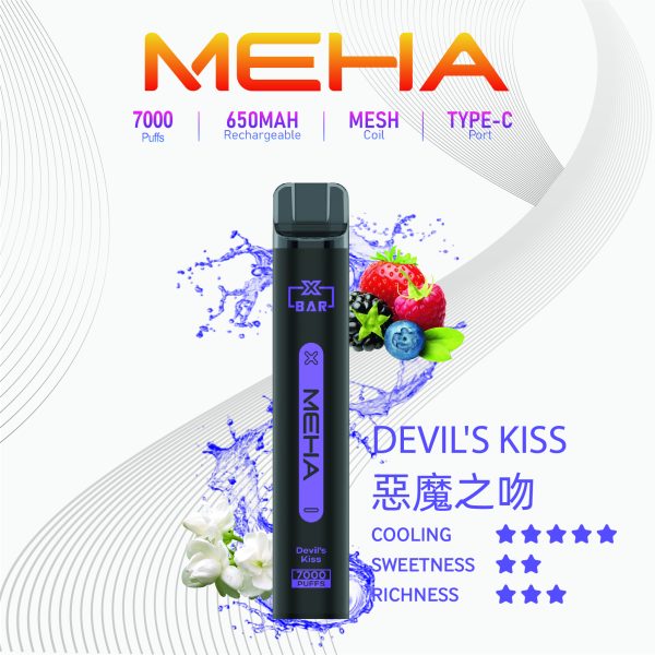 MEHA魅嗨7000口一次性拋棄式電子煙|16種經典口味全新登場：圖片 4