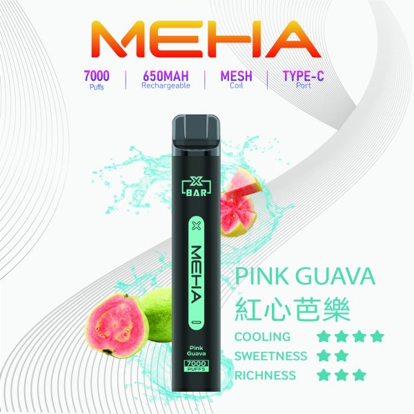 MEHA魅嗨7000口一次性拋棄式電子煙|16種經典口味全新登場：圖片 7