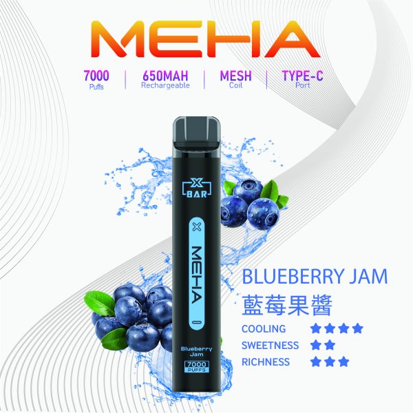 MEHA魅嗨7000口一次性拋棄式電子煙|16種經典口味全新登場：圖片 9