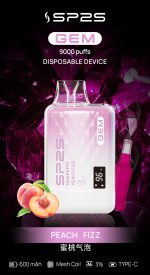 SP2S思博瑞9000口一次性拋棄式電子煙、15種口味任意挑選：圖片 11