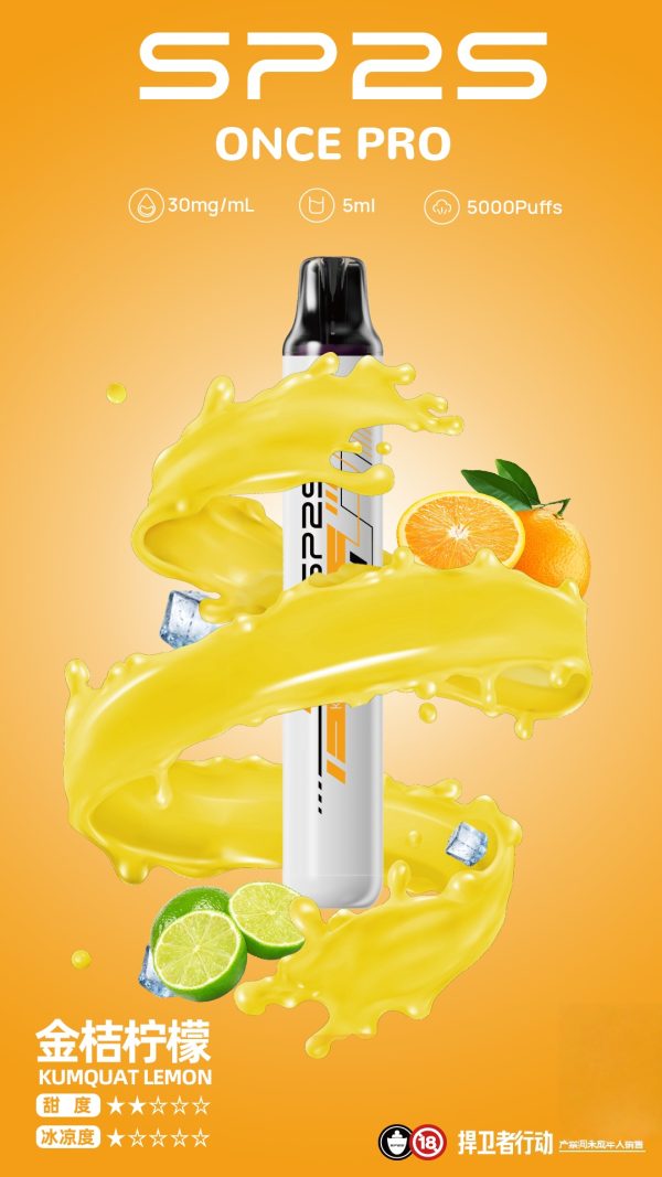 SP2S 5000口抛棄式/一次性電子煙新品上市十二種口味任意挑選：圖片 5