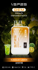 SP2S思博瑞9000口一次性拋棄式電子煙、15種口味任意挑選：圖片 9